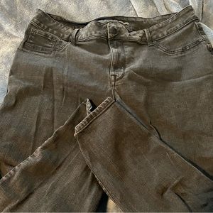 Gently worn black Maurice’s jeans
